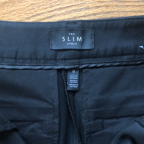 Slim Ankle - WHBM Black Pant - Picture 3 of 10
